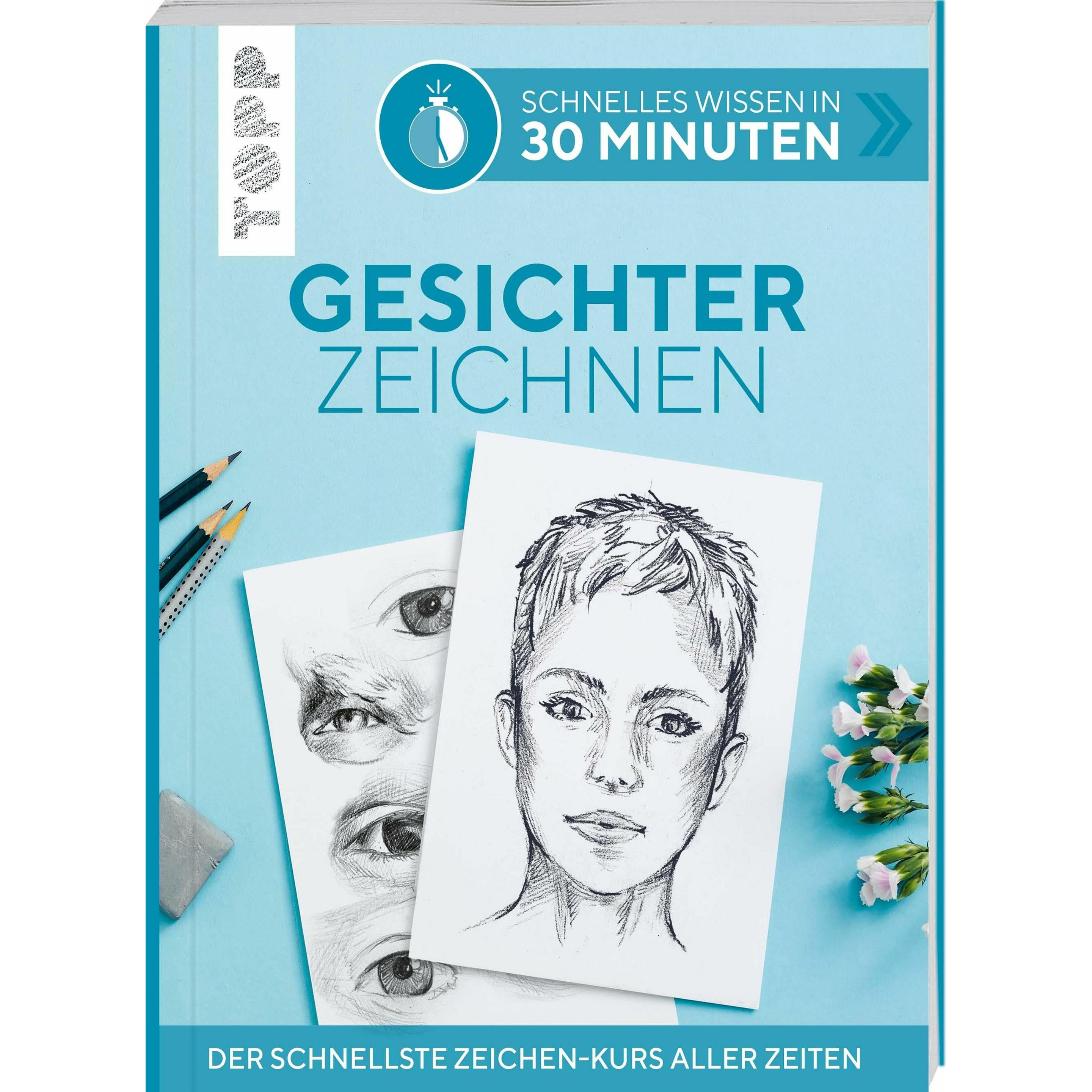Schnelles Wissen in 30 Minuten - Gesichter Zeichnen, Ratgeber von Gecko Keck