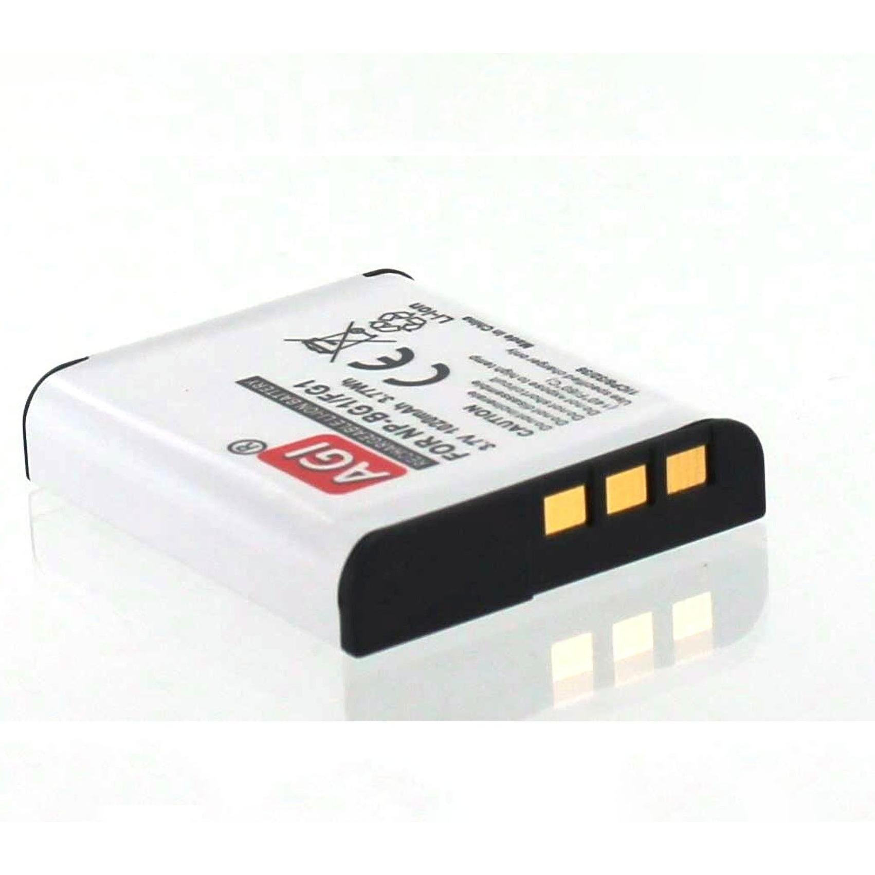 AGI 23542 Wiederaufladbare Batterie Lithium-Ion (Li-Ion) 900 mAh 3,7 V (Akku), Kamera Stromversorgung, Schwarz
