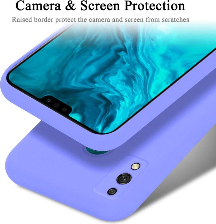 Actual product image Cadorabo Bumper Case for Honor 9X LITE TPU Liquid Silicone Cover for Honor 9X LITE (Honor 9X Lite)