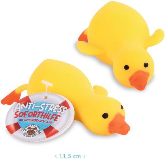Trendhaus Anti-Stress-Ente Mini Süsse Soforthilfe gegen Stress!