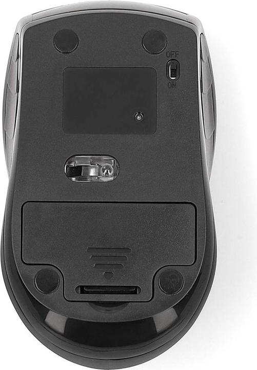 Produktbild Nedis Mouse - Drahtlos - 800/1200 / 1600 DPI - Einstellbar DPI - Anzahl Knöpfe: 4 - Beidhändig (Kabellos)