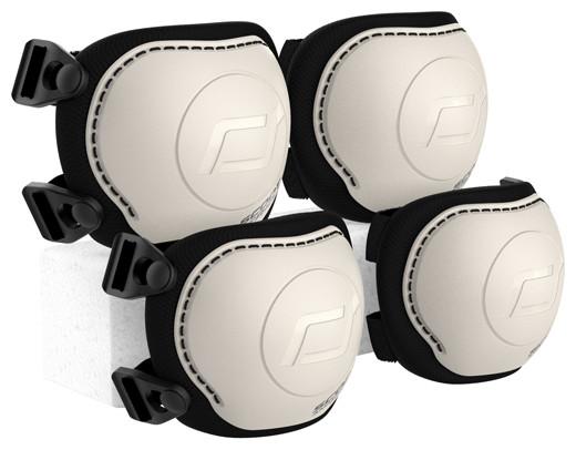 Produktbild Scoot and Ride Scoot & Ride Προστατευτικό Set Για Παιδικό Πατίνι S Ash 00027 (S, Knieschoner, Ellbogenschoner, Paar)