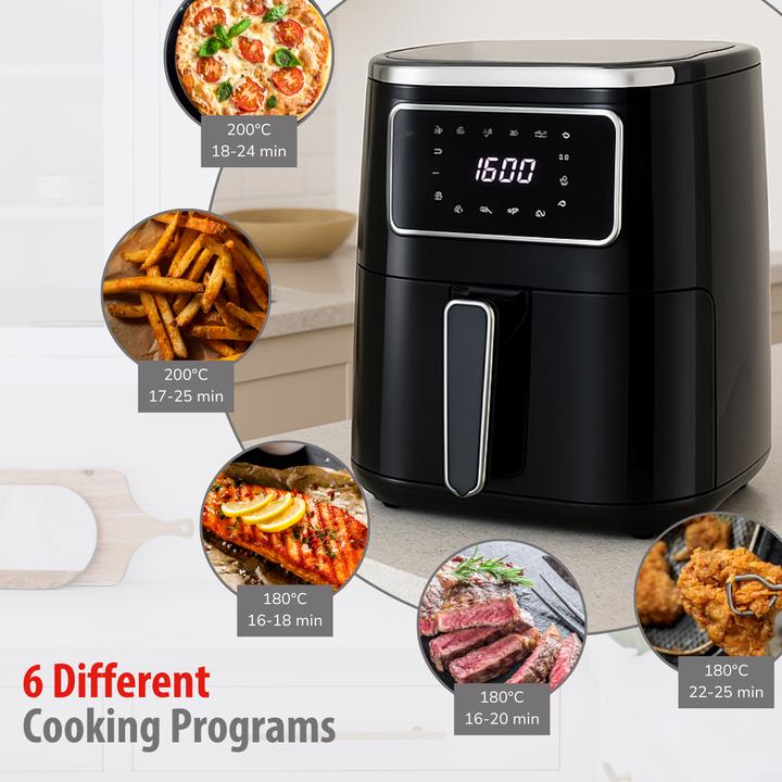 Produktbild alpina Air Fryer 230V 4.5L 1450W digi