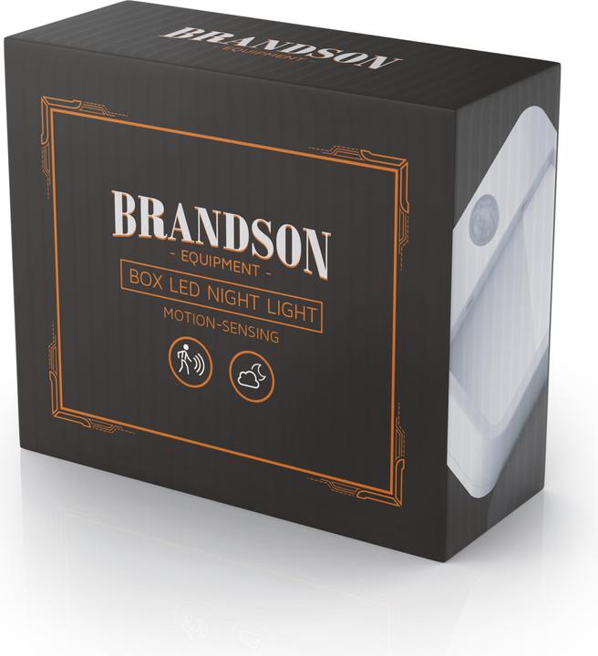 Produktbild Brandson Nachleichte, 3x LED Nachtlichter, Nachtlampe, Bewegungsmelder, Helligkeitssensor, Nachtlampe