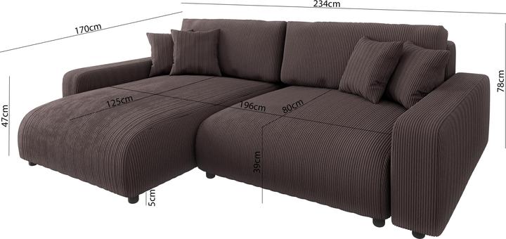 Actual product image Ropez Sara (Corner sofa)