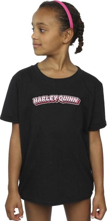 Produktbild Batman Harley Quinn Logo TShirt Mädchen (140, 146)