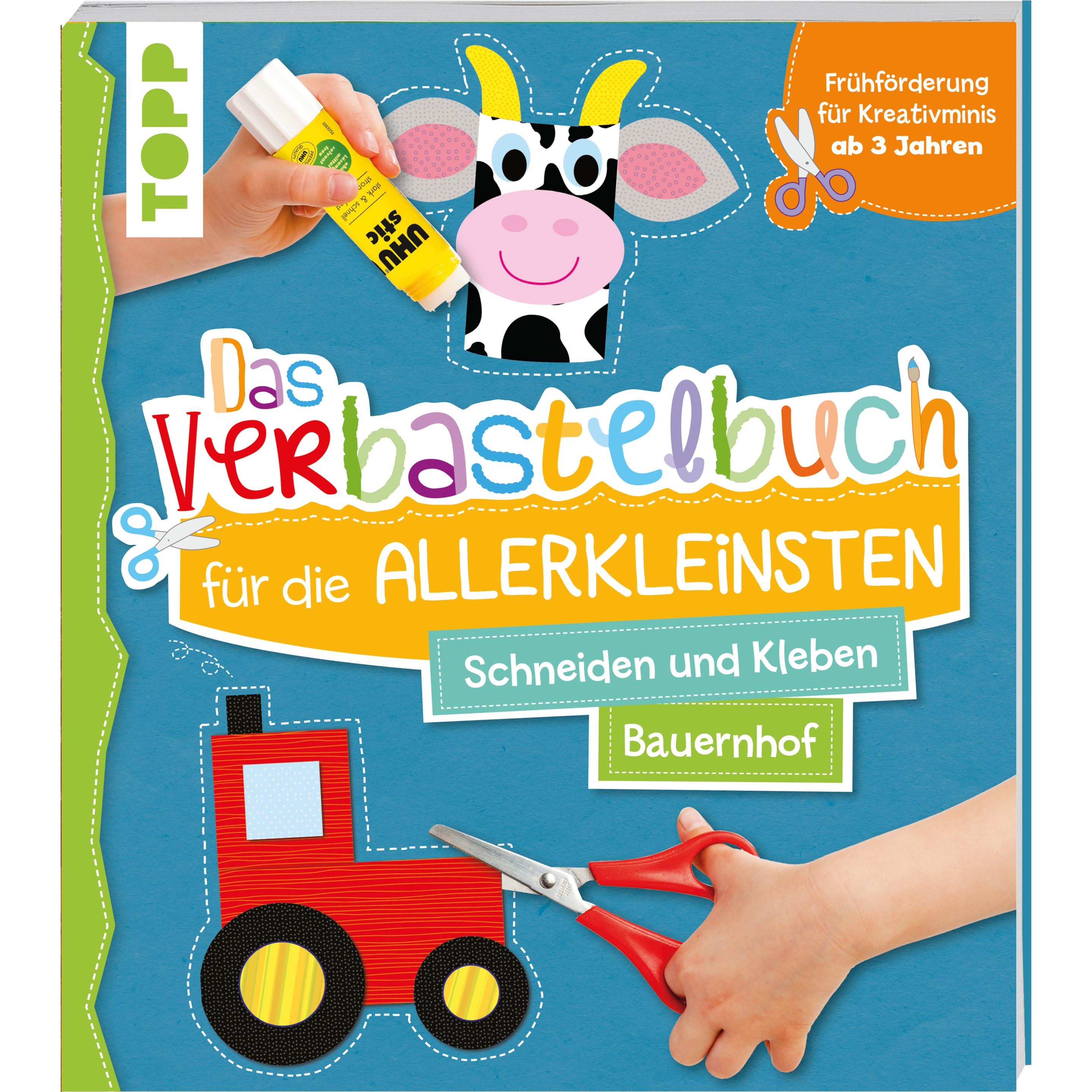 Frech Das Verbastelbuch für die Allerkleinsten Schneiden und Kleben Bauernhof