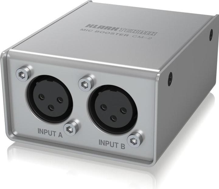 Actual product image No Name Klark Teknik MIC BOOSTER CM-2 Miniaturowy Booster Mikrofonowy (DI box)