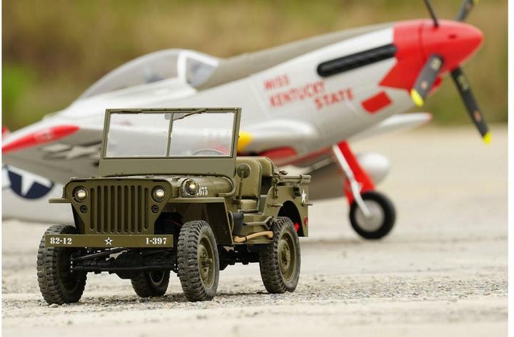 Image du produit RocHobby Crawler à l'échelle 1941 MB Willys Jeep (RTR Prêt à fonctionner)