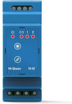 Tech Wired DIN rail relay PS-02M Technical controller