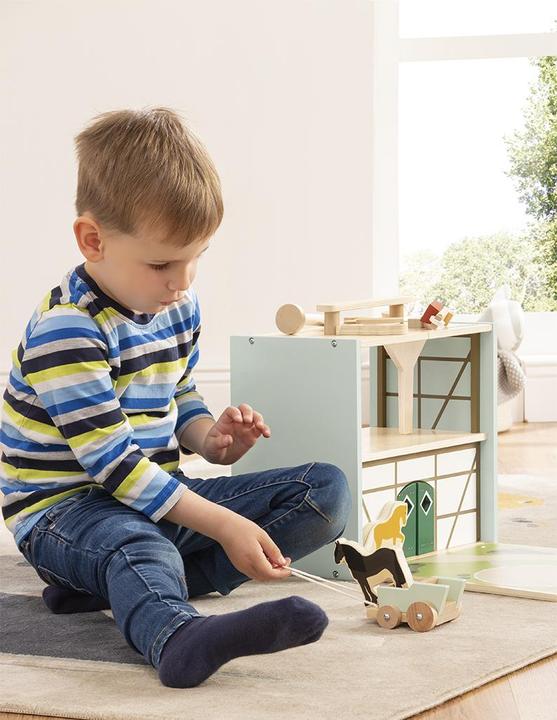 Produktbild Pinolino Spielwelt „Reiterhof Lise” mit Zubehör