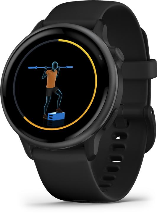 Image du produit Garmin vivoactive 6, GPS, Black/Slate, WW (42 mm)
