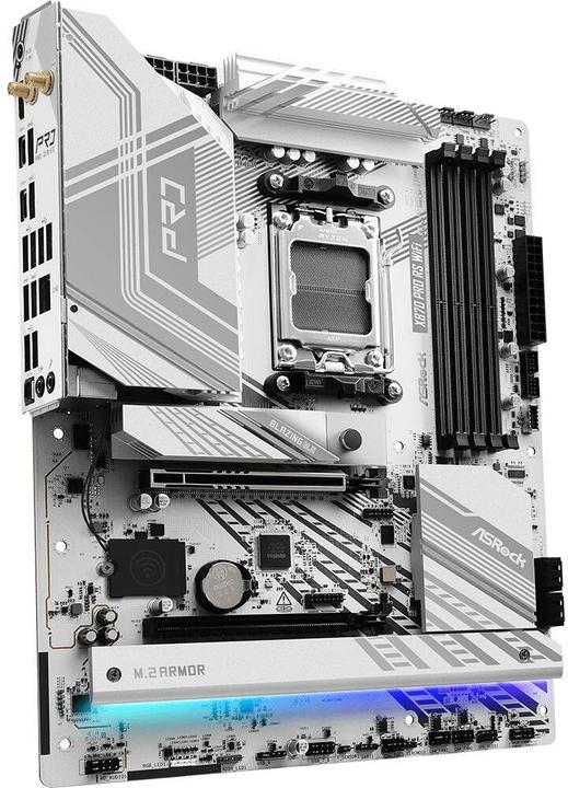 Immagine prodotto AsRock X870 Pro RS WiFi AM5 (AM5, AMD X870, ATX)
