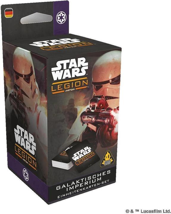 Produktbild Atomic Mass Games Star Wars: Legion – Galaktisches Imperium Einheitenkarten-Set