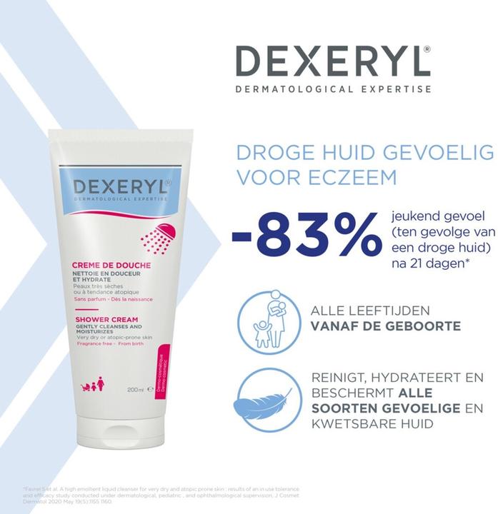 Actual product image Pierre Fabre Dexeryl Shower 200ml (200 ml)