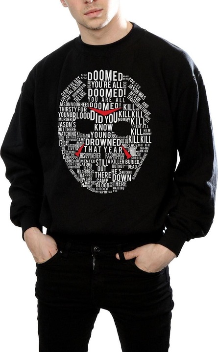 Image du produit Absolute Cult - Sweat JASON TEXT MASK - Homme (M)