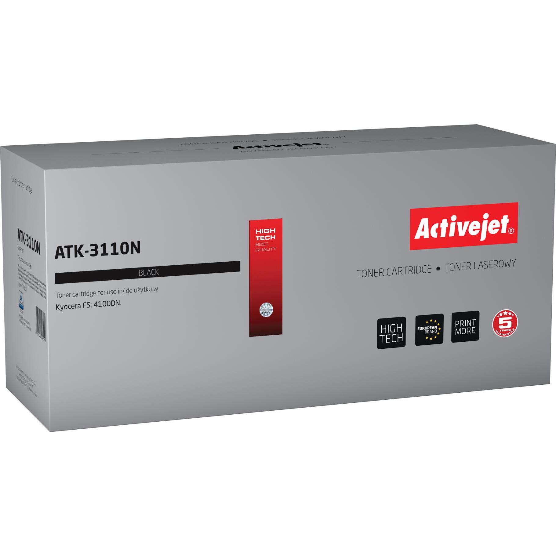 Activejet, Toner, ATK-3110N - 15500 Seiten - Schwarz - 1 Stück(e) (BK)