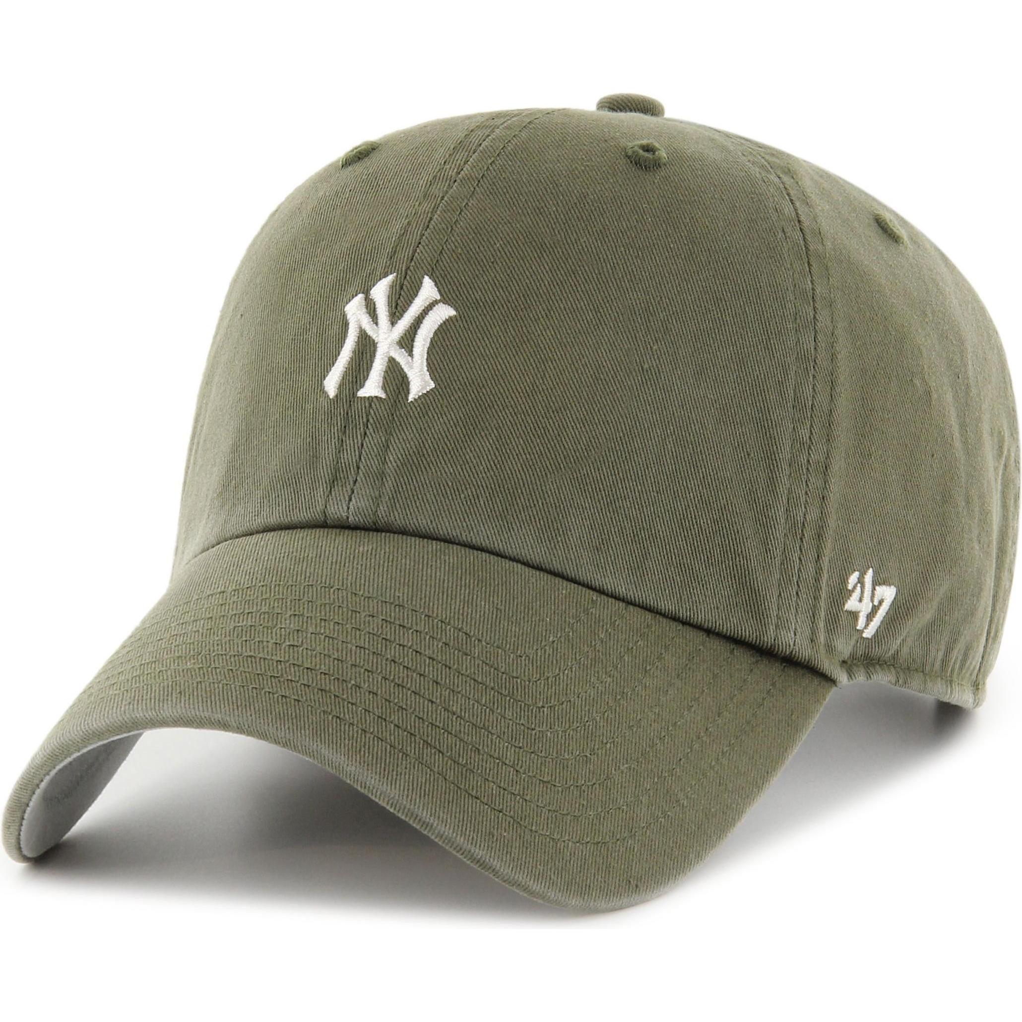 47 Brand, Herren, Cap, Adjustable Cap - BASE New York Yankees sandalwood, Grün