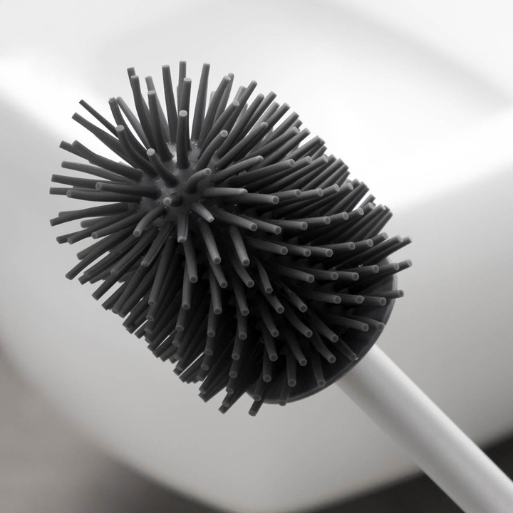 Image du produit InnovaGoods Brosse à WC en caoutchouc - Gris