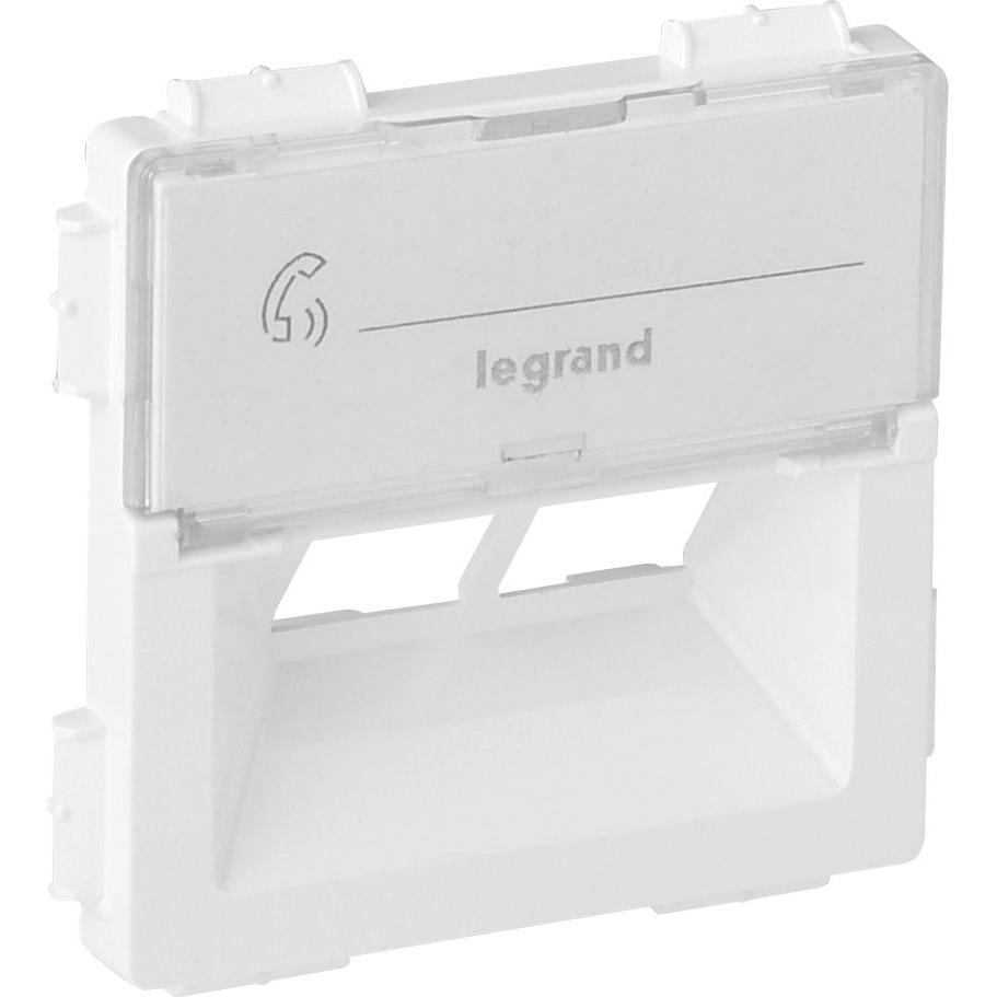 Legrand Vlife Abd. Rutenbeck 2F Uw 755380 755380, Taster + Schalter, Weiss