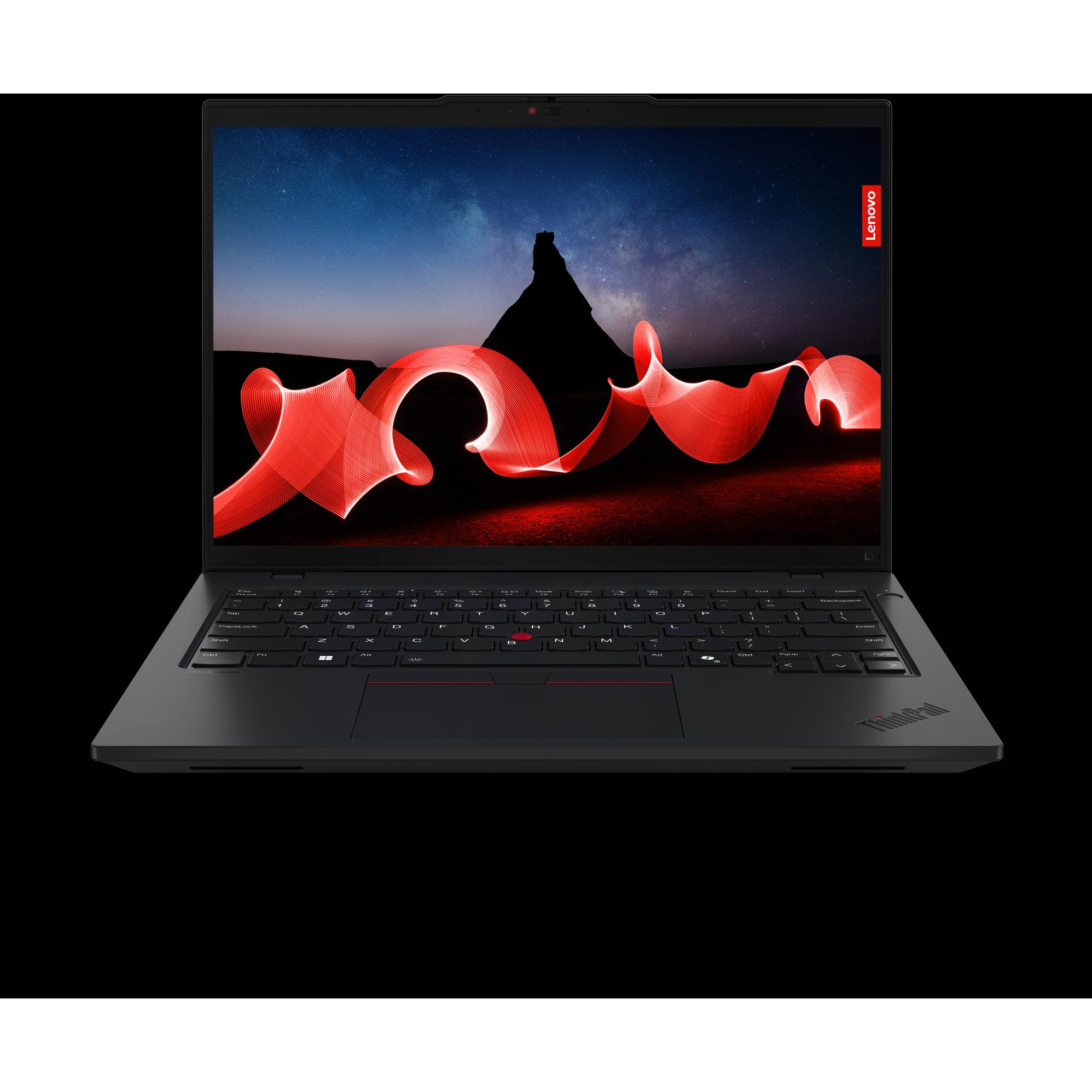 Lenovo ThinkPad L14 Gen 5 (14", AMD Ryzen 5 7535U, 32 GB, 1000 GB, DE), Notebook, Schwarz