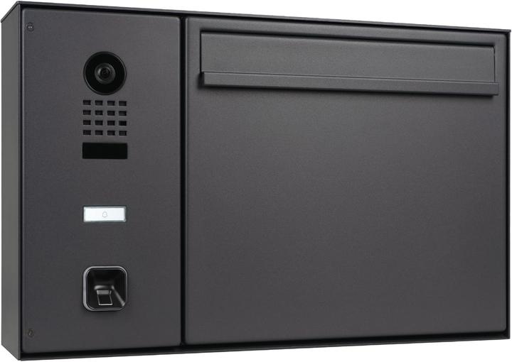 Ekey Cassetta Postale Video Citofono con Accesso Impronta Digitale (App, WLAN)