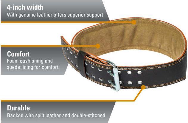 Immagine prodotto Harbinger Cintura in pelle imbottita (M)