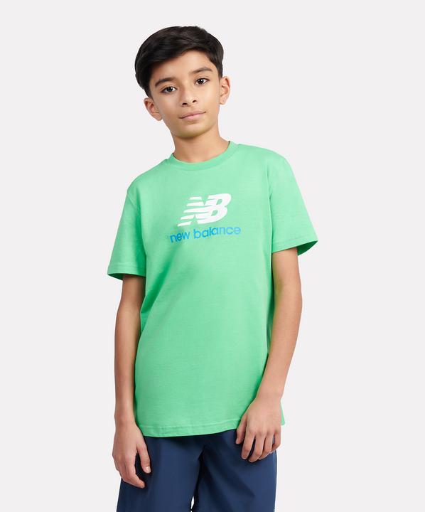 Image du produit New Balance B Jersey Stacked Logo Tee (9, 10)