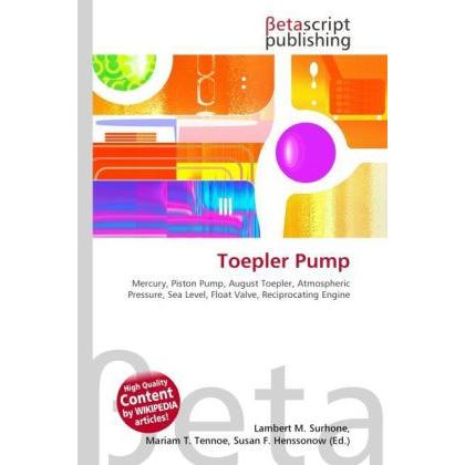 Toepler Pump, Fachbücher