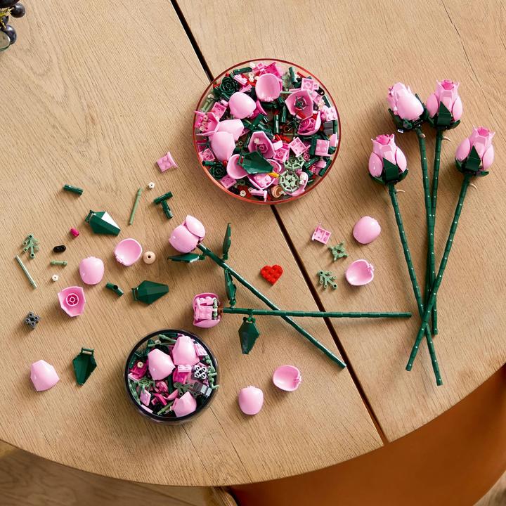 Produktbild LEGO Rosa Rosenstrauss (10374, LEGO Botanical)