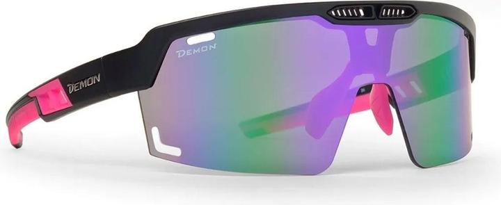 Demon Lunettes de sport Speed Vent (matt black purple-purple multi, matt black purple-purple multi)