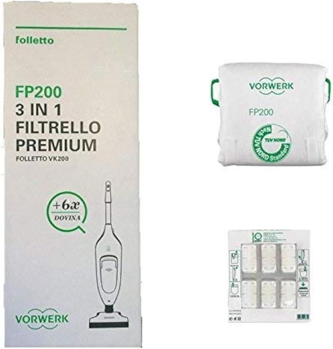 Produktbild Vorwerk Staubsaugerbeutel Kobold VK 200 220 (6 x)