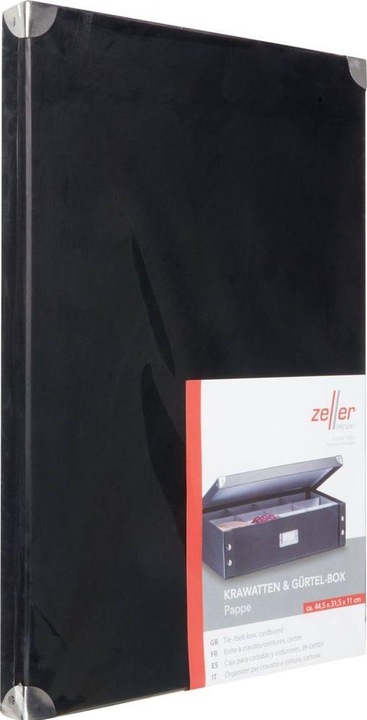Immagine prodotto Zeller Present Scatola per cravatta/cinghia (44,5 x 31,5 x 11 cm, 15.42 l)