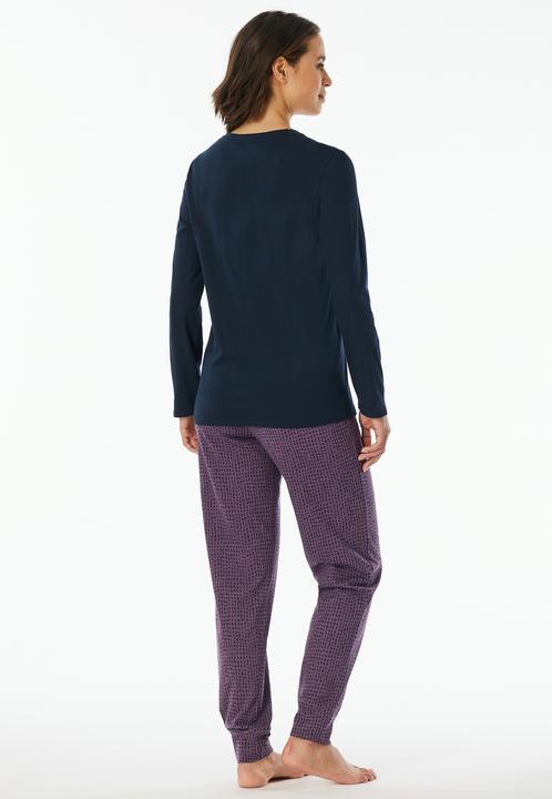 Actual product image Uncover by Schiesser - Nightwear - Schlafanzug (48 Blau) (48)