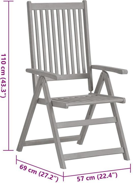 Produktbild vidaXL Gartenstuhl