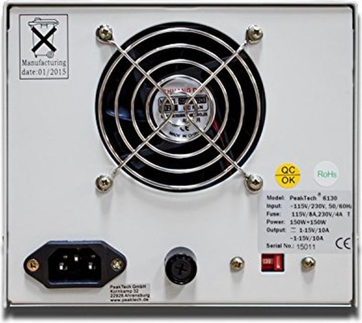 Produktbild Peaktech P 6130 AC/DC Labornetzgerät