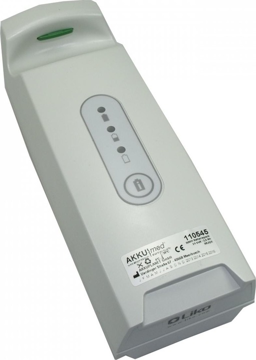 Produktbild AccuCell Akku Hill Rom Lifter Liko/ Golvo 8000/ 8008, O.Nr.: 2006107 - 4 pol. Stecker CE Konform (1 Stk., 2500 mAh, Akku)