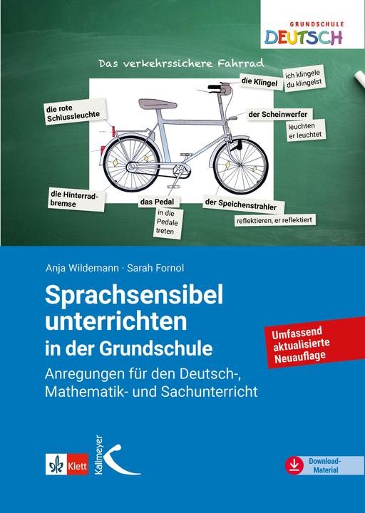 Produktbild Sprachsensibel unterrichten in der Grundschule (Deutsch, Anja Wildemann, Sarah Fornol, 2016)