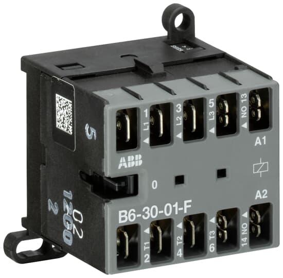 Actual product image ABB B6-30-01-F-84 Miniature contactor 110-127V 40-450Hz GJL1211003R8014