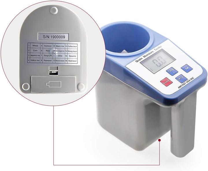 Actual product image Amtast Cereal moisture meter