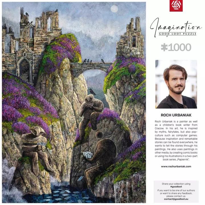 Actual product image Cenega Good Loot Imagination Puzzle: Roch Urbaniak - Trolle z Kilmorven 1000 elementów (1000 pieces)
