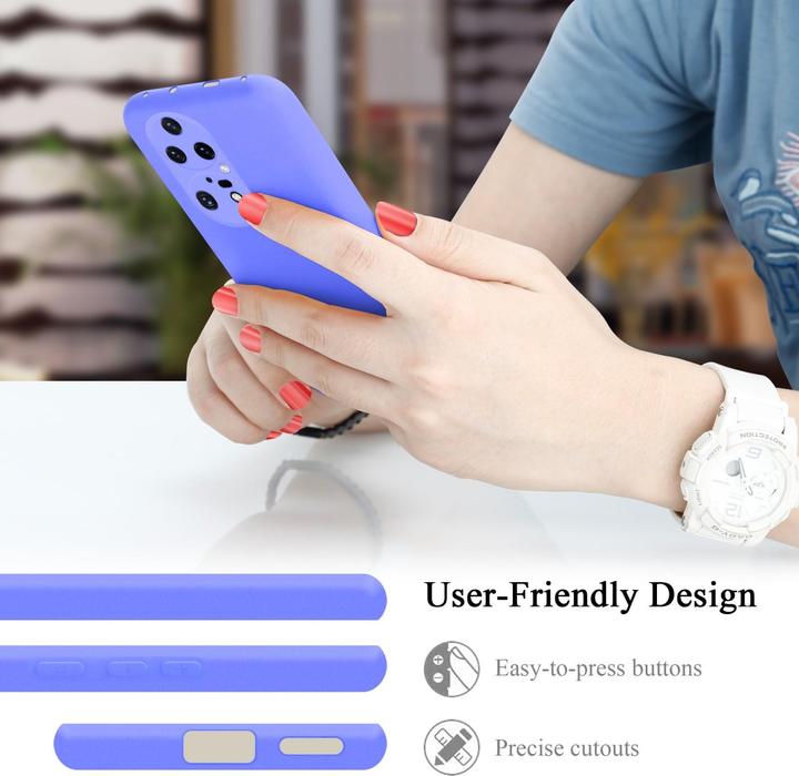 Actual product image Cadorabo TPU Liquid Silicone Case Cover for Huawei P50 PRO (Huawei P50 Pro)