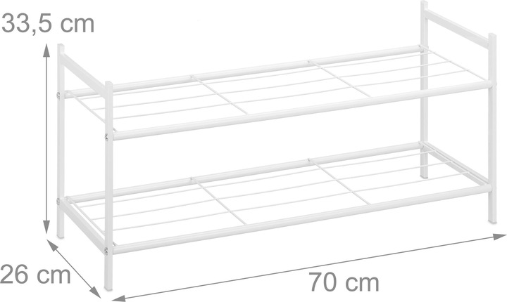 Produktbild Relaxdays Baylee (70 x 26 x 33.5 cm)