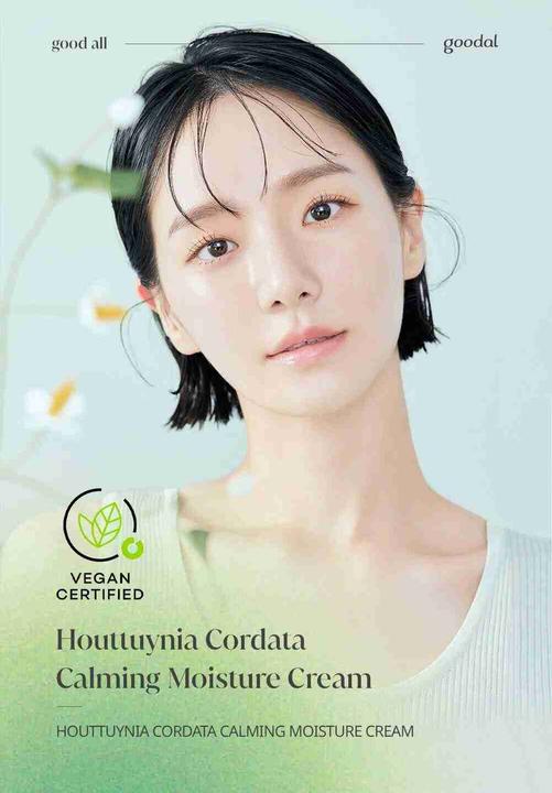 Actual product image Goodal Houttuynia Cordata Calming Moisture Cream 75ml (75 ml, 24h cream)