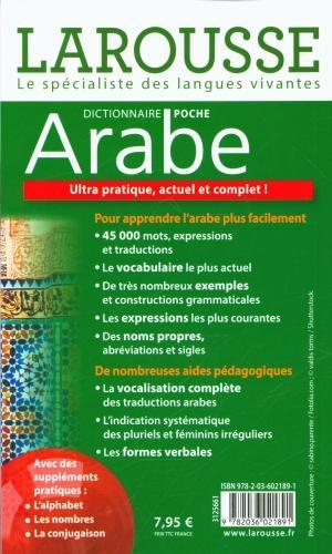 Produktbild poche arabe : français-arabe (Französisch, Collectif, 2022)