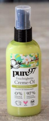 Actual product image Pure97 Jasmin & Kokosnussöl Creme-Öl (100 ml)
