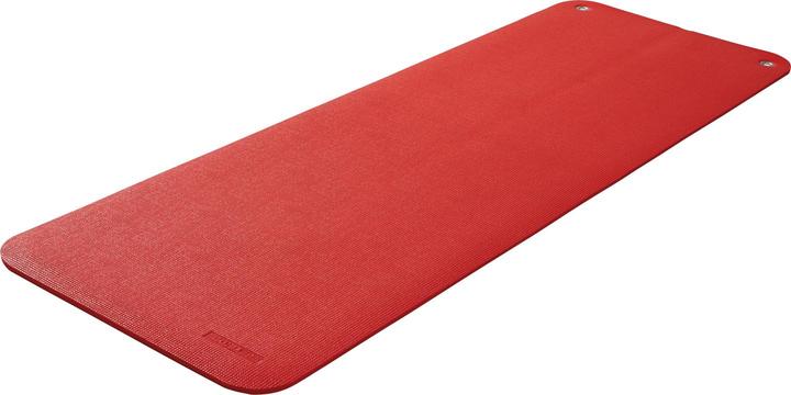 Actual product image Kübler Sport Gymnastics mat with eyelets, red, 180 x 60 x 1 cm (10 mm)