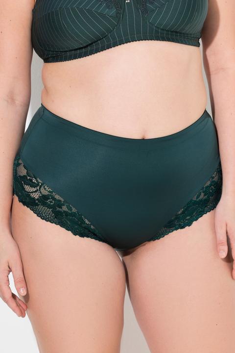 Produktbild Ulla Popken Midislip, transparente Spitze, hinten gerafft (42, 44)