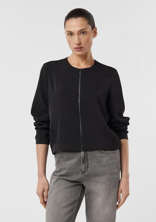 Actual product image Comma Indoor-Jacke Fliessender Blouson mit Eingrifftaschen (36)