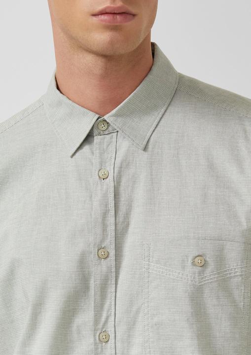 Immagine prodotto s.Oliver Hemd Regular Fit: Strukturiertes Hemd mit Brusttasche (S)
